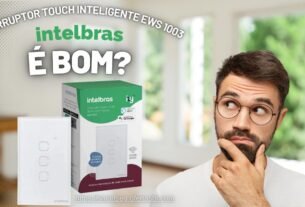 Interruptor Touch Inteligente EWS 1003 Intelbras é bom