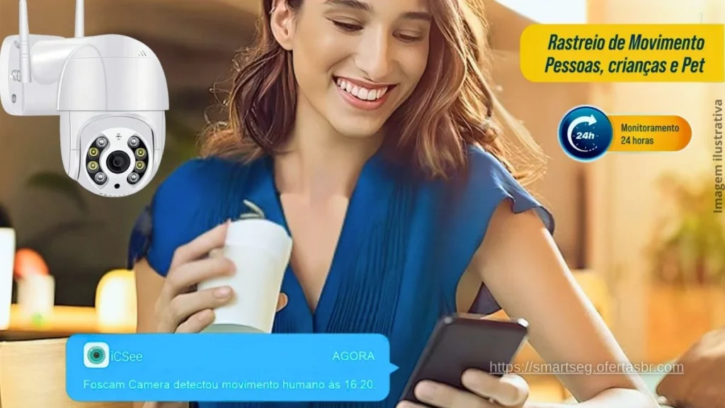 Kit 2 Câmeras IP ICSee 1080p