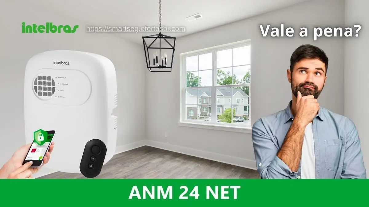 Kit Central de Alarme ANM 24 NET Intelbras é bom mesmo