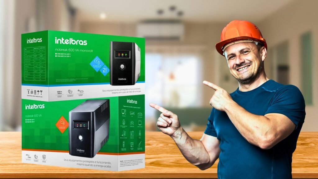 Nobreak Interativo Monovolt Intelbras XNB 600VA