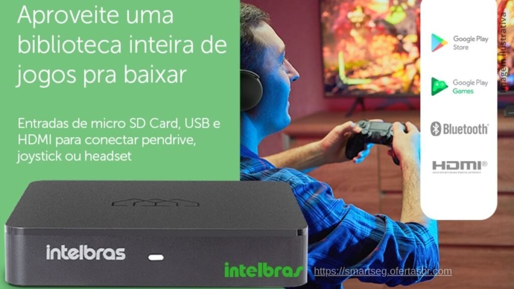 O Smart TV Box FULL HD Intelbras Funciona Mesmo