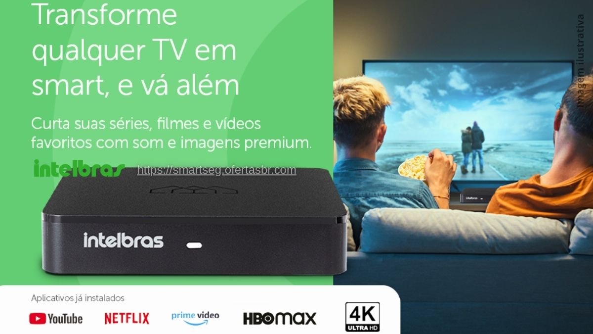 Smart TV Box FULL HD Intelbras é bom mesmo