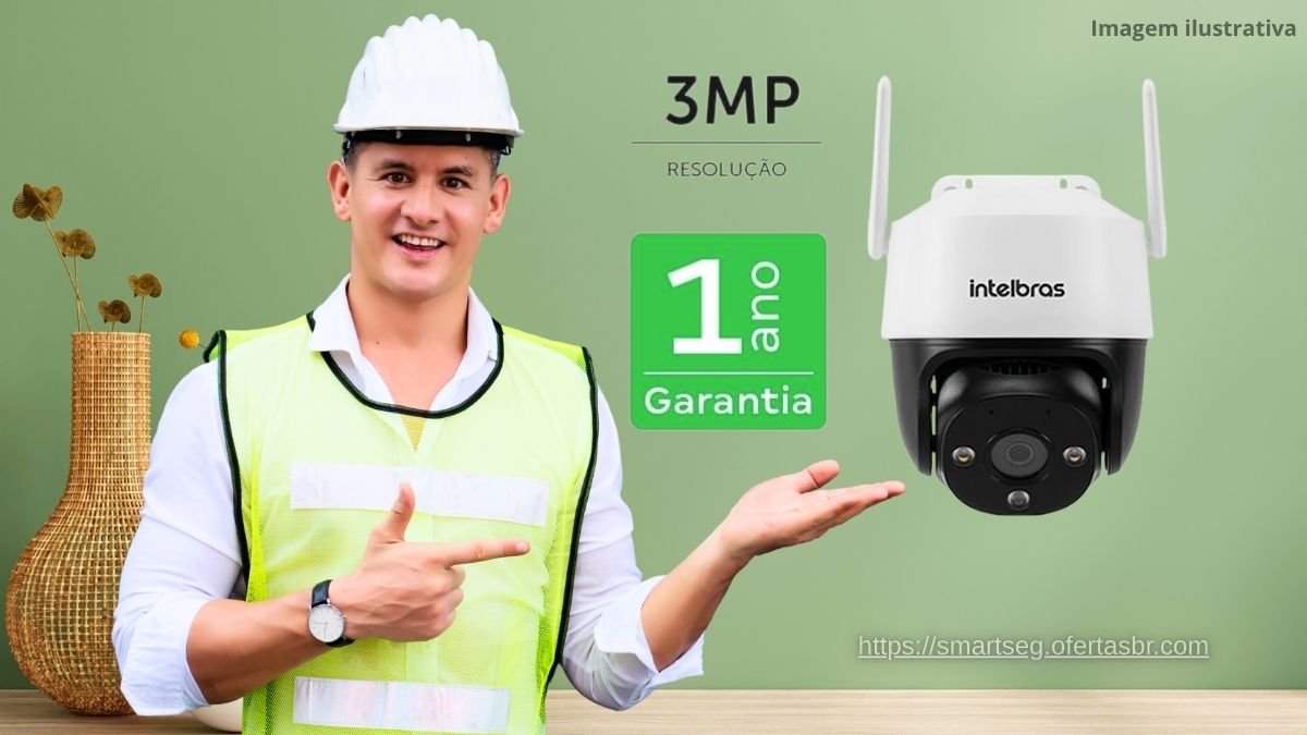 câmera inteligente IM7 3MP vale a pena