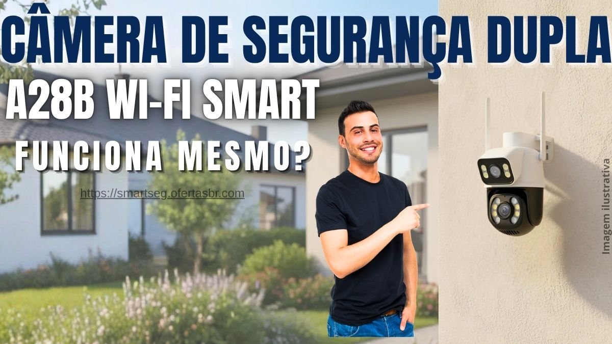 Câmera De Segurança A28b Wi-fi Smart Camera Dupla 3mp Icsee Branco é boa?